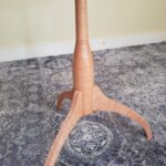 Barlow Shaker Candle Stand Tiger Maple 3 rotated Shaker Candle Stand