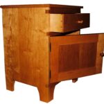 chests dressers side chest door open Shaker Side Chest