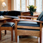trestle coffee table living room furniture set Trestle Coffee Table